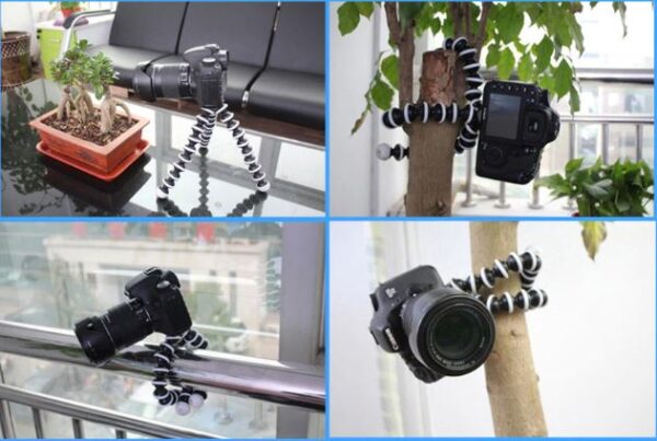 Akrobat Ayaklı Tripod 16 cm (+Telefon Tutucu)