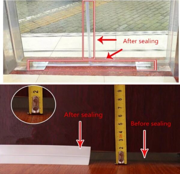 Kapı Pencere Rüzgar Kesici Şerit Bant 1metre