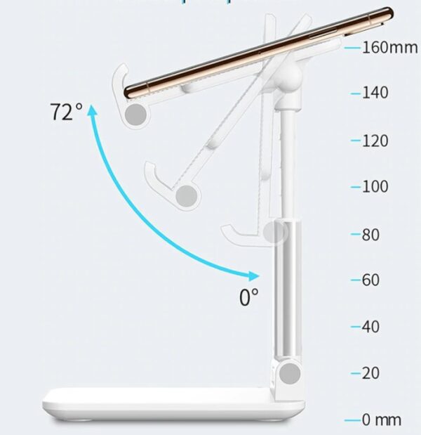 Katlanabilir Masaüstü Telefon ve Tablet Tutucu