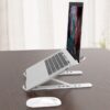 Plastik Yükseklik Ayarlı Laptop Standı Beyaz