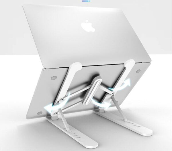 Plastik Yükseklik Ayarlı Laptop Standı Siyah