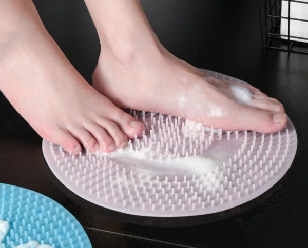 Vantuzlu Banyo Fırçası ve Masaj Pedi