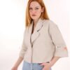 bej-kol-buzgulu-gabardin-crop-ceketcek-b7578c