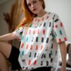 Beyaz Jordan Çoklu Baskı Unisex Tshirt Beyaz Jordan Çoklu Baskı Unisex Tshirt