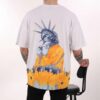Beyaz Özgürlük Anıtı Man Tshirt