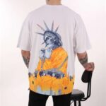 Beyaz Özgürlük Anıtı Man Tshirt