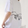 Beyaz Promise Sırt Baskı Tshirt