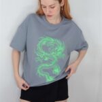Füme Neon Dragon Tshirt