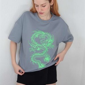 Füme Neon Dragon Tshirt