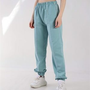 Mint Çift Çizgi Bol Eşofman