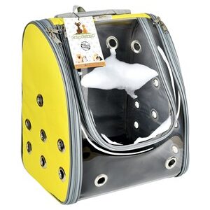 Sarı Kare Cutefriend Kedi Köpek Taşıma Çantası