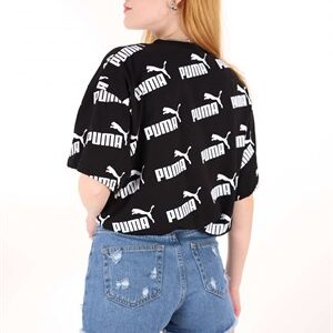 Siyah Çoklu Baskı Unisex Tshirt