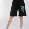 Siyah Neon Dragon Bermuda Şort Siyah Neon Dragon Bermuda Şort