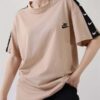 Vizon Omuz Şerit Logo Tshirt