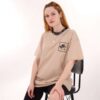 Vizon Yaka Nakış Air Tshirt