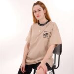 Vizon Yaka Nakış Air Tshirt