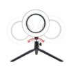 BUFFER® 10inç 26cm Youtube Instagram Tiktok Selfie  Stüdyo Video Fotoğraf Ring Light  Tripod Led Halka Işık