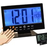 Alkış Sensörlü LED Dijital Masa Saati (Alarm+Termometre)