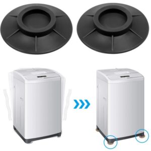 Çamaşır Makinesi Titreşim Engelleyici Stoper SİYAH 4lü Set