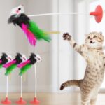 Vantuzlu Fare Kedi Oyuncağı
