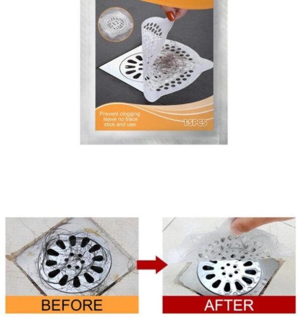Yapışkan Banyo Gideri Koruyucu 10 lu Set