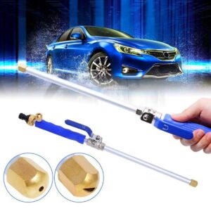 BUFFER® Alüminyum Water Jet Yüksek Basınçlı Su Püskürtme Oto Yıkama Tabancası Bahçe Sulama Aracı 75 cm