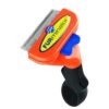 BUFFER® Uzun Tüylü Köpekler İçin Kolay Tarama Fırçası Temizlenebilir Çelik Tarak Tüy Toplayıcı Medium BUFFER® Uzun Tüylü Köpekler İçin Kolay Tarama Fırçası Temizlenebilir Çelik Tarak Tüy Toplayıcı Medium