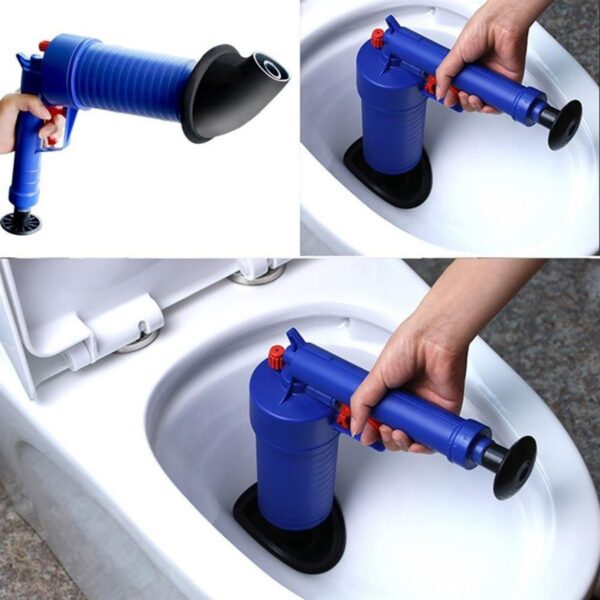 BUFFER® Mutfak Lavabo Banyo Tuvalet Klozet Tıkanıklığı Yüksek Hava Basınçlı Gider Açma Drenaj Pompa Makinesi