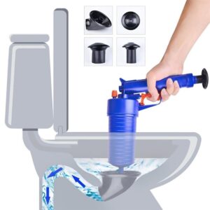 BUFFER® Mutfak Lavabo Banyo Tuvalet Klozet Tıkanıklığı Yüksek Hava Basınçlı Gider Açma Drenaj Pompa Makinesi