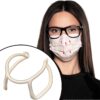 BUFFER® Rahat Nefes Almayı Sağlayan Gözlük Buğu-Ağız Terlemesi Azaltan Ruj-Krem Temas Ettirmez Maske Aparatı BUFFER® Rahat Nefes Almayı Sağlayan Gözlük Buğu-Ağız Terlemesi Azaltan Ruj-Krem Temas Ettirmez Maske Aparatı