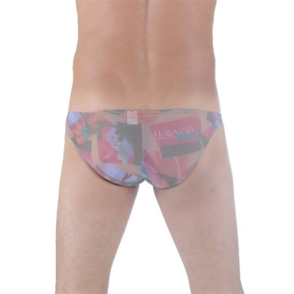 Don Moris DM291148 Transparan Baskılı Erkek Slip Çamaşır