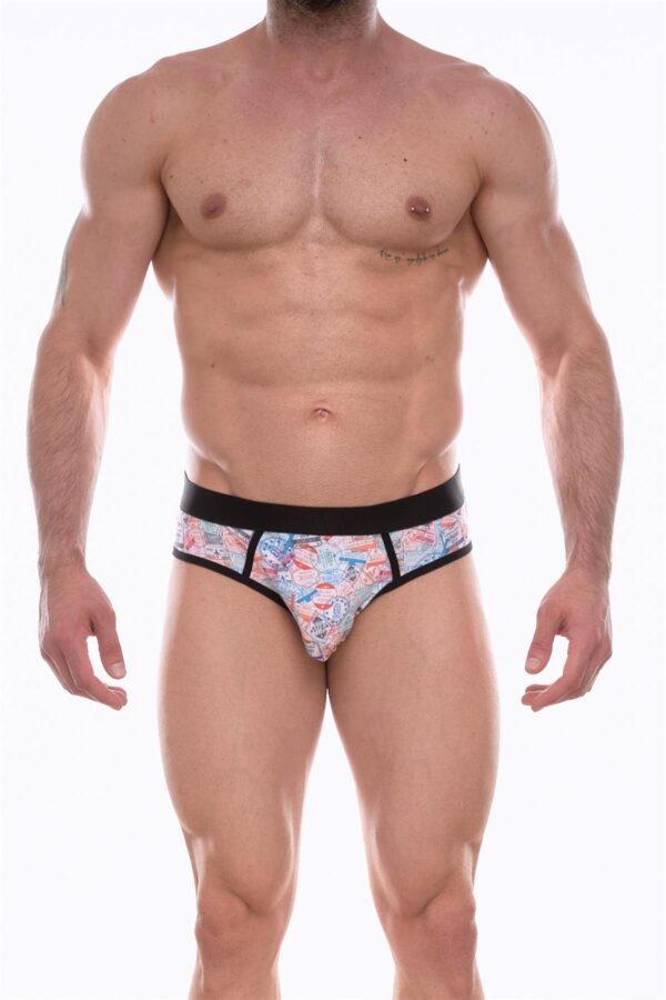 Don Moris Erkek Desenli Jockstrap Çamaşır