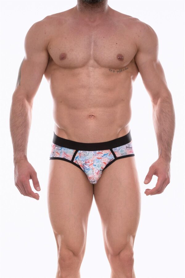 Don Moris Erkek Desenli Jockstrap Çamaşır