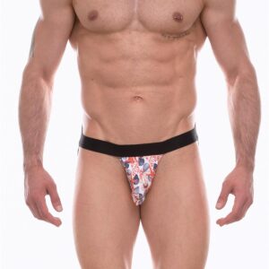 Don Moris Erkek Desenli Jockstrap Çamaşır