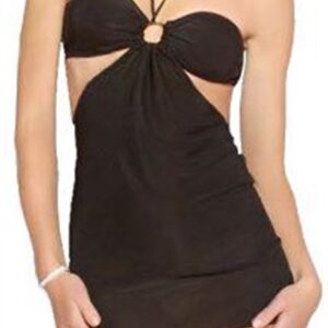 Terry Pau TP060941 Seksi Mini Elbise