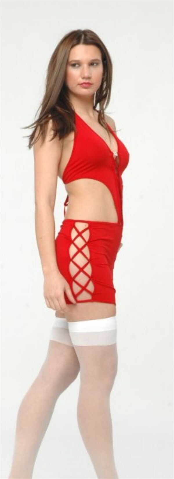 Terry Pau TP091205 Criss Cross Seksi Elbise