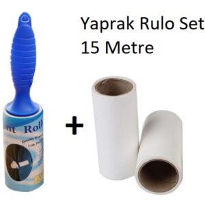 Tüy Alma Yaprak Rulo 5 metre 2 Yedekli Set