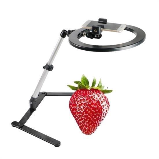 BUFFER® 10inç 26cm Youtube Instagram Tiktok Selfie Stüdyo Video Fotoğraf Ring Light Led Halka Işıkl