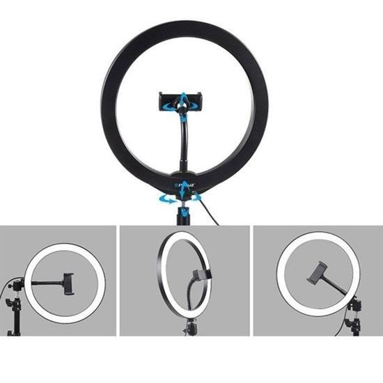 BUFFER® 10inç 26cm Youtube Instagram Tiktok Selfie Stüdyo Video Fotoğraf Ring Light Led Halka Işıkl
