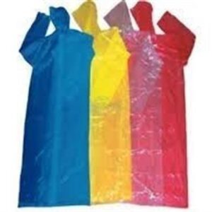 BUFFER® 10lu Paket Bay Bayan Kullan At Taşınabilir Su Geçirmez Yağmurluk