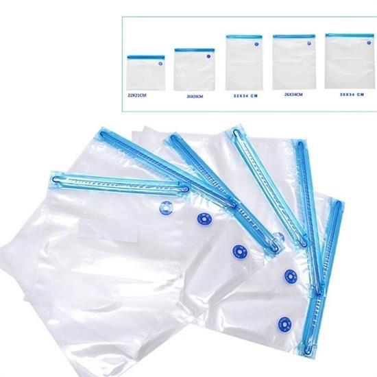 BUFFER® 15li Vakumlu Gıda Yiyecek Saklama Poşetİ Torbaları Pompası