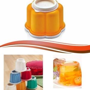 BUFFER® 2 Adet Çiçek Şekilli Plastik Jole Muhallebi Şekillendirici Kalıp