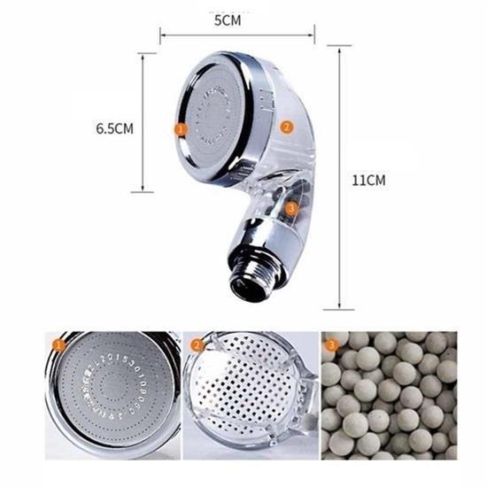 BUFFER® 2 in 1 Spiral Hortumlu Ayarlanabilir Hareketli Banyo Mutfak Lavabo Musluk Duş Başlığı