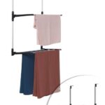 BUFFER® 2 Katlı Kapı Arkası Katlanabilir Çamaşır Kurutmalık