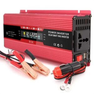 BUFFER® 2000 Watt Taşınabilir Araç İçin Güç İnvertörü Şarj Dönüştürücü Adaptör