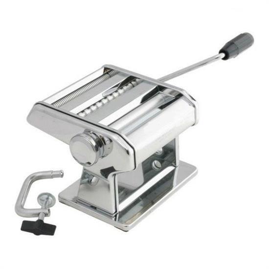 BUFFER® 3 Fonksiyonlu Çelik Erişte ve Makarna Yapma Açma Makinesi 150 mm