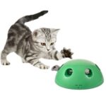 BUFFER® 360 Derece Dönebilen Değiştirilebilir İki Aparatlı Catch The Mouse Fare Yakalama Oyuncağı