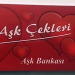 BUFFER® 40 Sayfa Özel Aşk Bankası Romantik Hediye Aşk Sözleri Çek Defteri