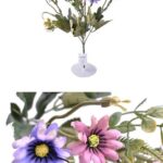 BUFFER® 5 Dallı 33 cm Papatya Demeti Pembe Mor-CK013PM