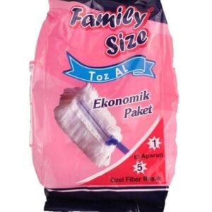 BUFFER® 5li Pratik Fiber Başlıklı Pratik Toz Alma Aparatı Toz Fırçası
